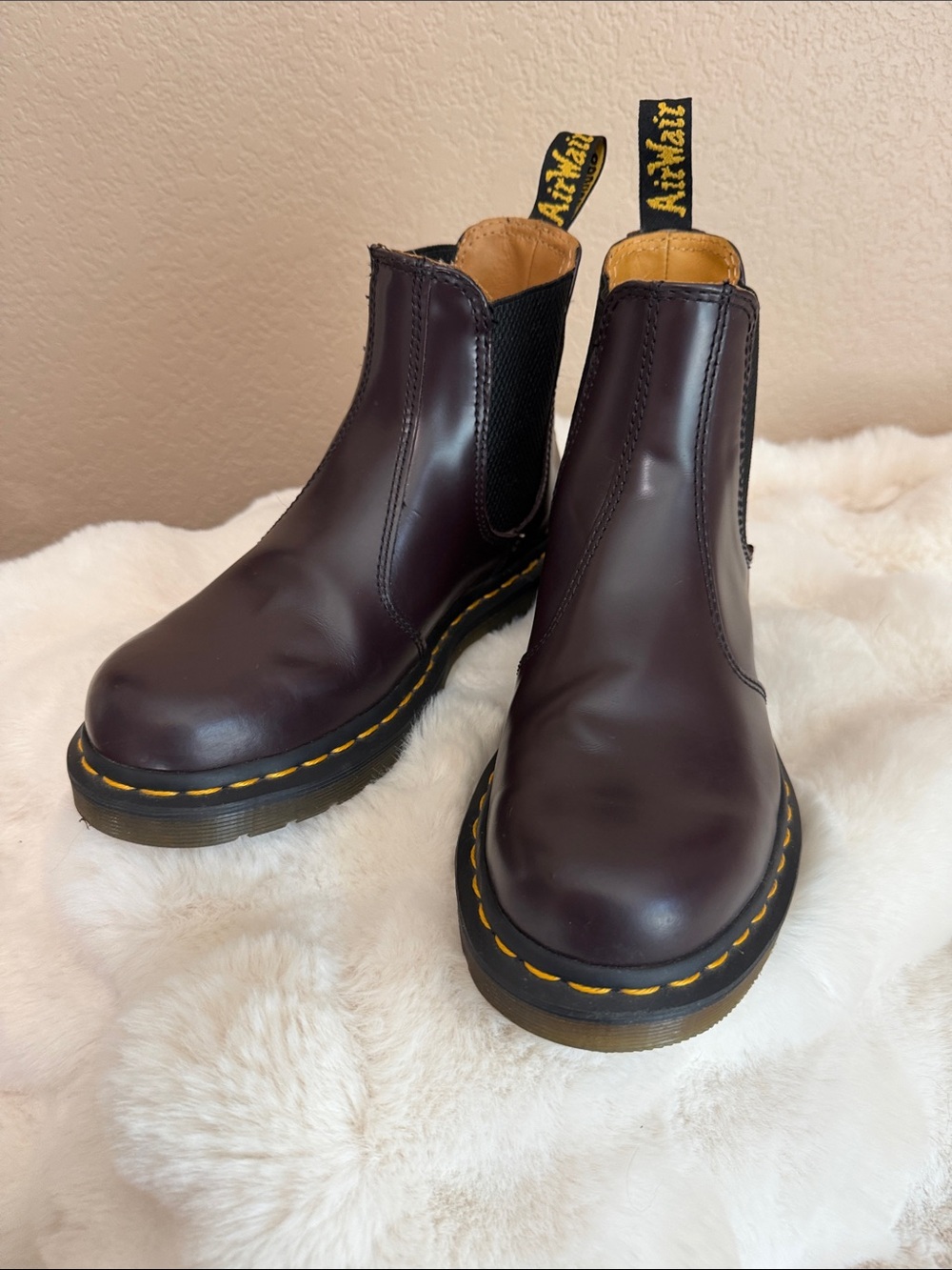 Dr. Martens 2976 AirWair Arcadia Leather Chelsea Women's Boots Size 6 Like New - Picture 4 of 8
